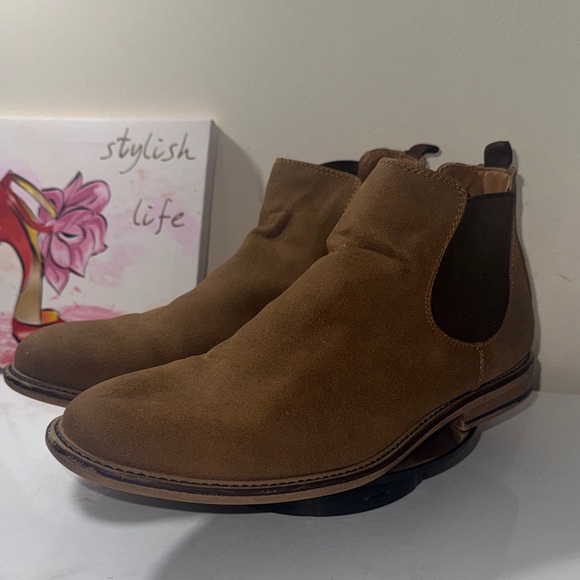 Steve Madden M-Graye Chelsea Boot in Taupe - Men’s Size 10 - Picture 3 of 8